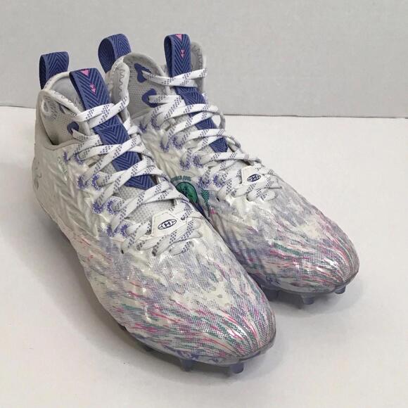 Under Armour Other - Under Armour Spotlight Clone Womens 3026342-100 White Football Cleats Size 9